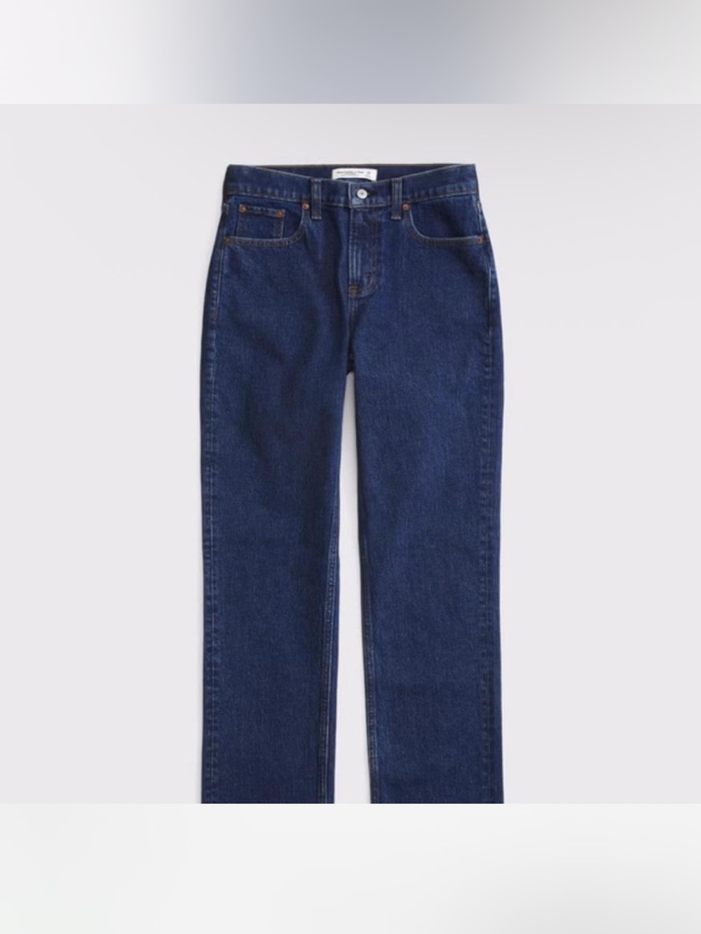 Abercrombie Dark Wash The Baggy Low Rise Jean